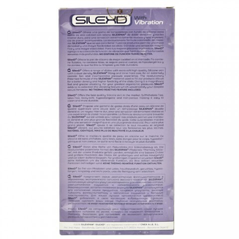 Реалистичный фаллоимитатор SilexD Model 1 (20×4,3 см)