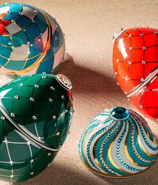 Green Silver Stripes, свеча Bois de Russie, Ladenac Milano