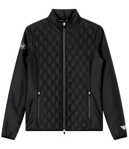 Женская теннисная куртка EA7 Golf Pro Ventus7 Technical Fabric - black beauty