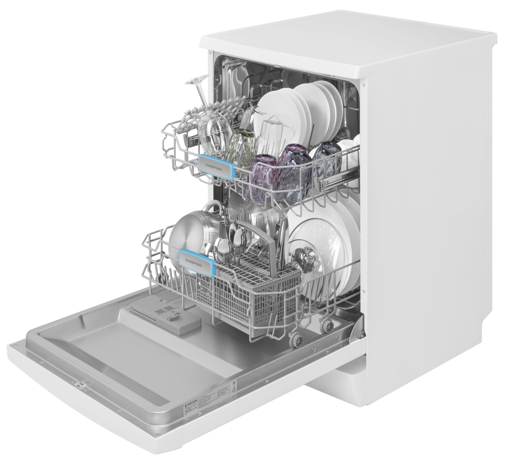 Отдельностоящая посудомоечная машина Meferi MDW6062WH FS LIGHT фото 8