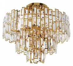 Люстра на штанге Arte Lamp A1005PL-10GO