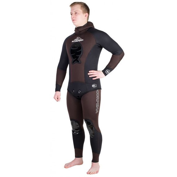 Гидрокостюм Scorpena B3+ 9 мм Коричневый