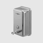 Диспенсер для мыла с кнопкой 1200 мл. нерж. сталь INOX 03041.B глянцевый