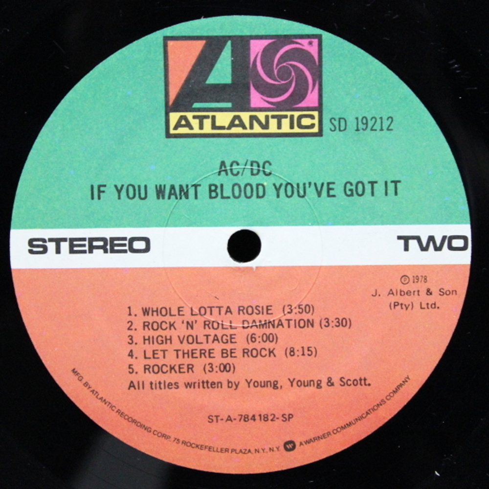 AC/DC / If You Want Blood You've Got It (LP)
