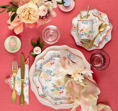 Стаканы "Винтажные цветы" 8 шт.