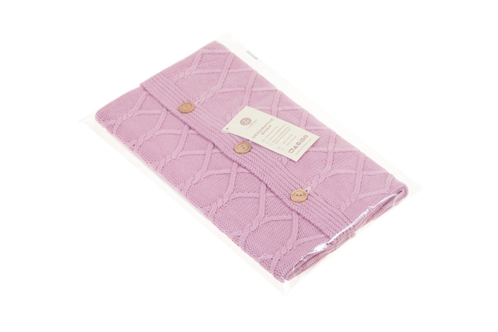 Наволочка декоративная 40х40 Luxberry Lux 34 французский розовый Португалия упаковка