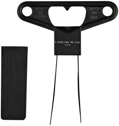 Штопор для хрупких пробок стальной "Билам" черный, L'Atelier du Vin