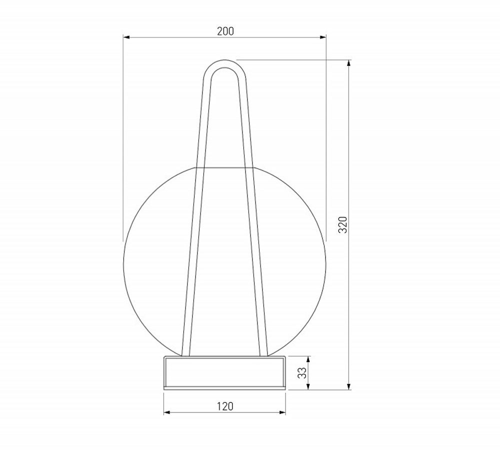 Настольная лампа декоративная Eurosvet Frasco 80507/1 черный