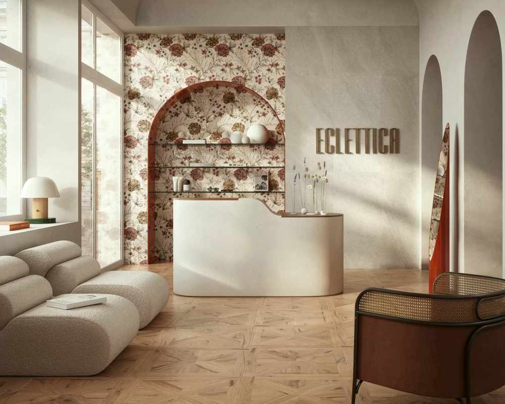 Декор Eclettica Inserto Rett Bianco 60x120