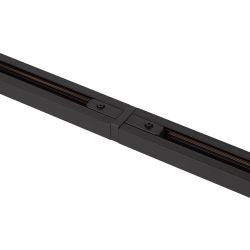 Коннектор питания ЭРА TR-1PA-IC BK для однофазного шинопровода прямой черный