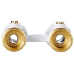 Узел нижнего подключения Royal Thermo прямой 1/2quot;х3/4quot; EK (белый)