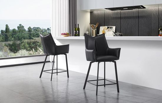 Полубарный стул Tribeca  Black