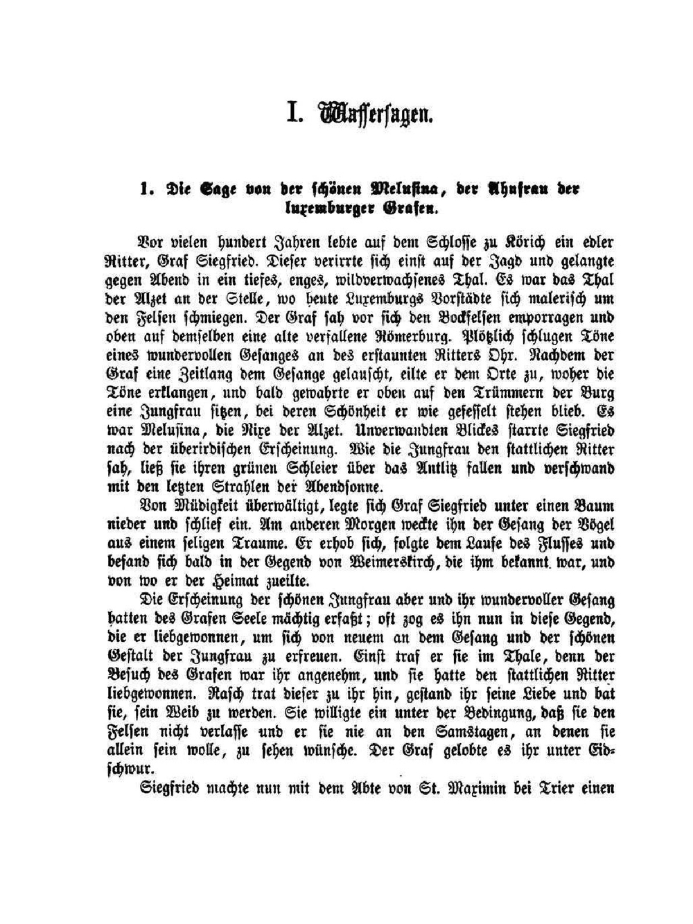 Sagenschatz Des Luxemburger Landes | N. Gredt