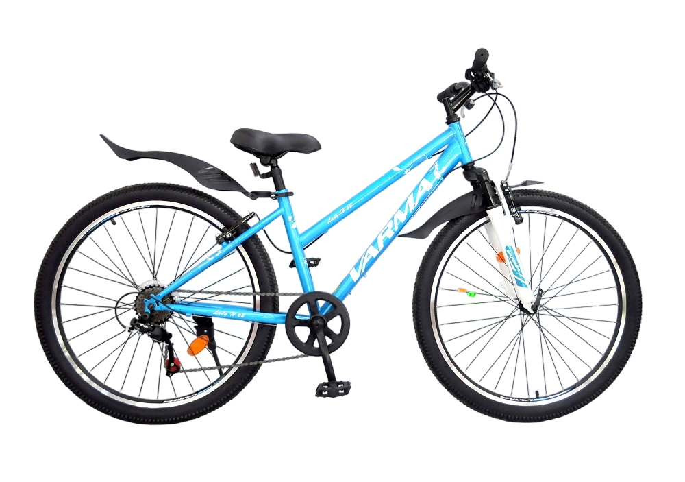 Велосипед 26&quot; VARMA LADY H62  7 ск. (сине-белый)(Сделано в России)