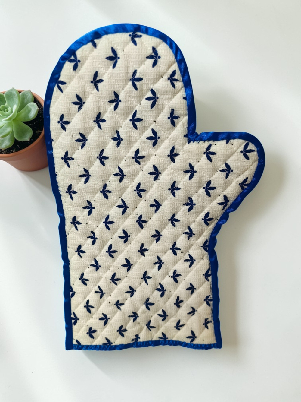 Прихватка для кухни Рукавичка Гжель