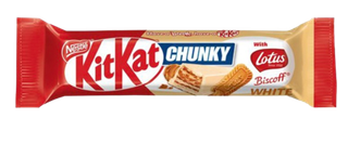 Батончик KitKat Chunky Lotus Biscoff White