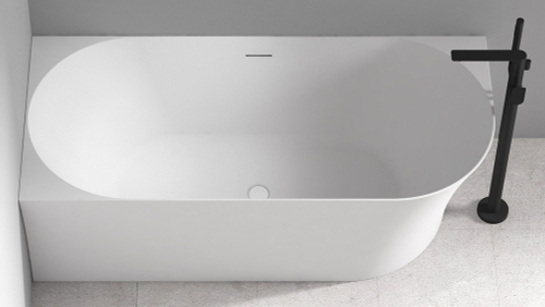 Акриловая ванна ABBER AB9258-1.7 L белая