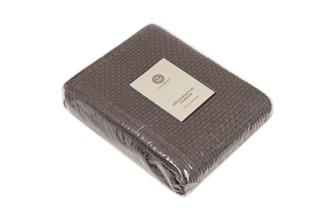 Покрывало 240x260 Luxberry Boucle коричневое