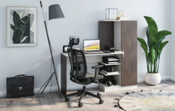 Стол компьютерный Бейсик, венге/лоредо