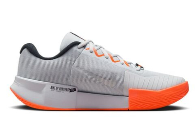 Мужские кроссовки теннисные Nike Zoom GP Challenge Pro Premium - серый