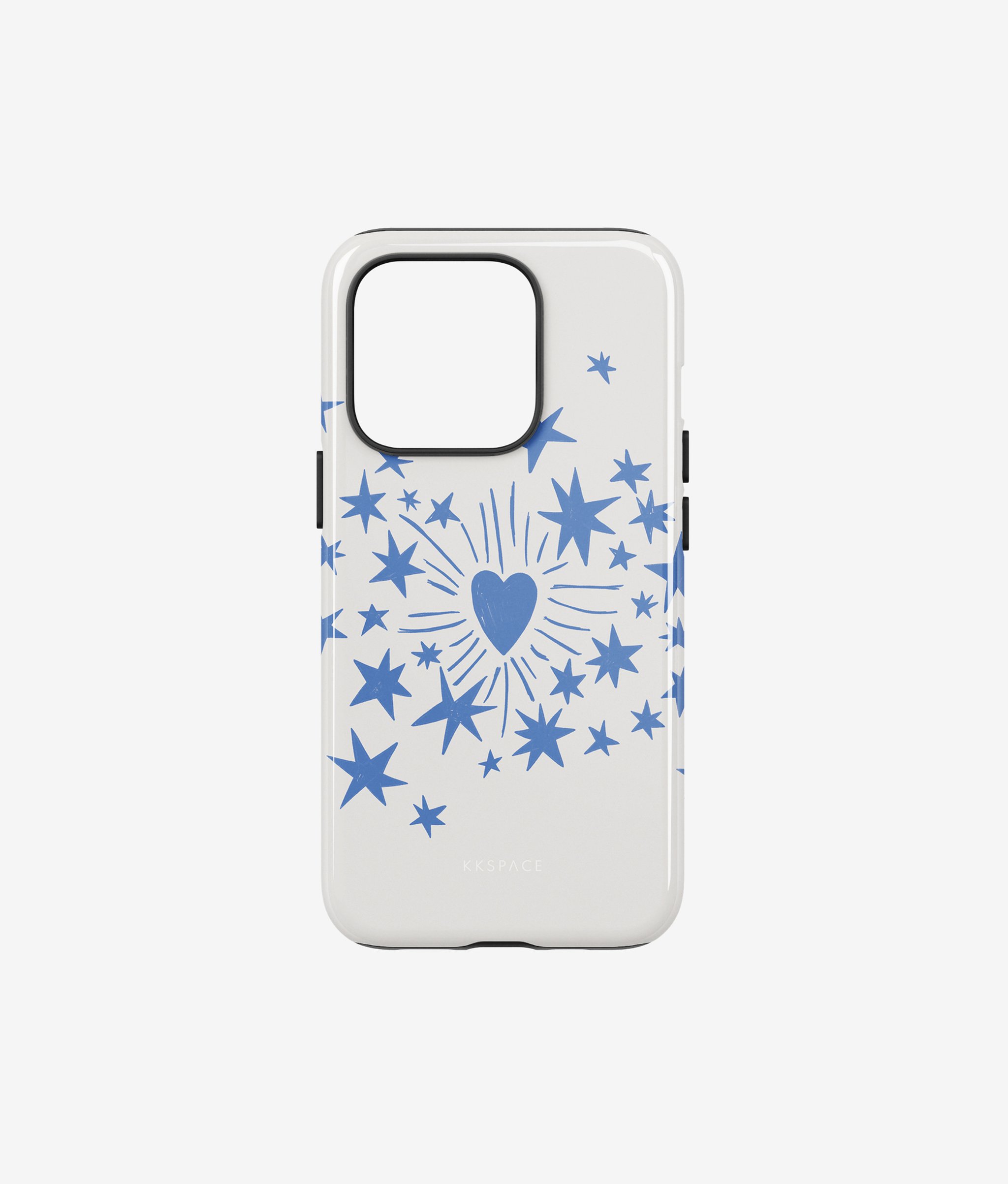 Чехол STARS ALIGNED (белый+синий) для iPhone