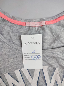 Футболка Bershka с принтом 42 размер