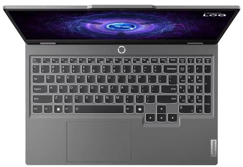 Ноутбук  Lenovo LOQ 15IAX9 15.6 ", Core i5, 16 Гб RAM, 512 Гб SSD, GeForce RTX 4050, Серый