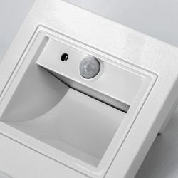 Citilux Скалли CLD005KS0 Встраиваемый светильник с датчиком движения Белый