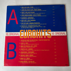 Винтажная виниловая пластинка LP Сборник Eurohits (Финляндия 1985) (Space, Divine, Kool And The Gang и др)
