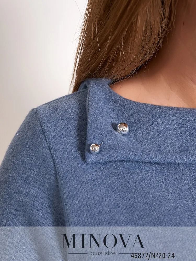 Платье 20-24-Джинсовый Minova