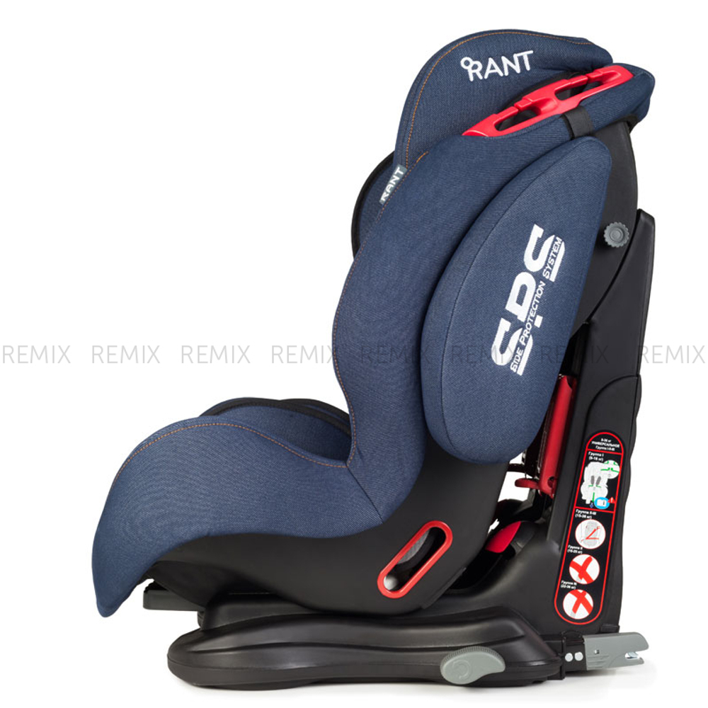 Автокресло "THUNDER" Ultra isofix SPS группа 1-2-3  (9-36 кг) blue jeans