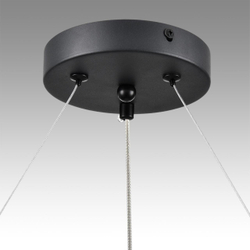 8242/9 COMFI LN26 245 черный металл Светильник подвесной LED GX53 8*7W 220V LUAZANA