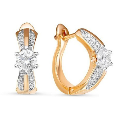 Серьги Au 585 (дф120164)