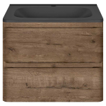 Тумба под раковину Vincea Vico 600 подвесная, 2 выкатных ящика soft close, V.Oak
