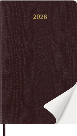 Еженедельник Moleskine PRECIOUS & ETHICAL MAMBA Large 130х210мм обложка экокожа 144 стр бургунди (DSPRETF3712WN3)