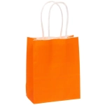 Пакет подарочный «Классика» 15*12*6 см, оранжевый