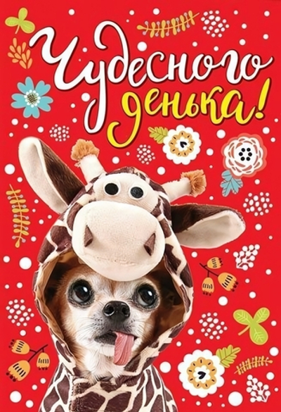 Открытка "Чудесного денька!" 12*18 см (Сфера)