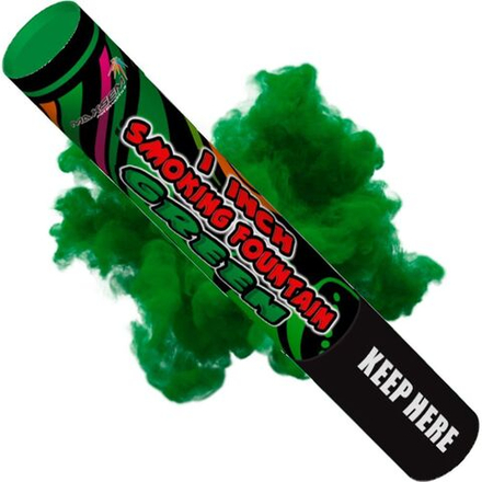 Дым цветной Зеленый 16см 60сек