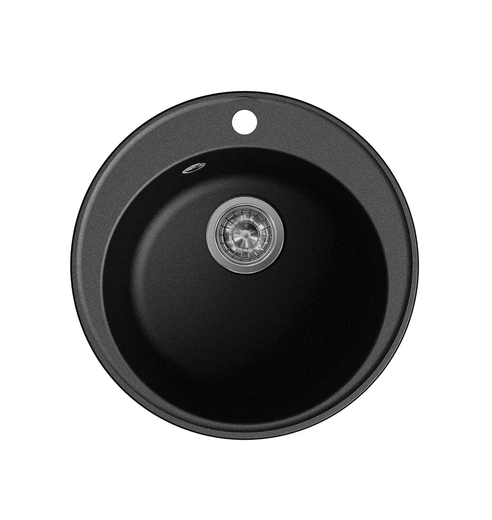 Lex LUGANO 480 BLACK кварцевая мойка