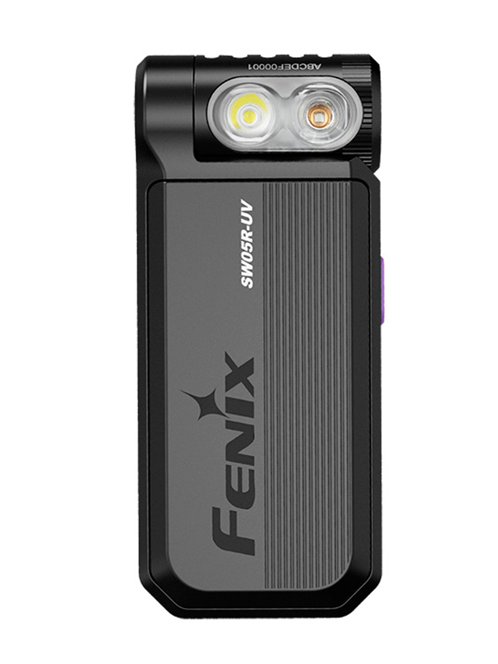 Фонарь ручной Fenix многофункциональный SW05R-UV с ультрафиолетовой подсветкой, черный