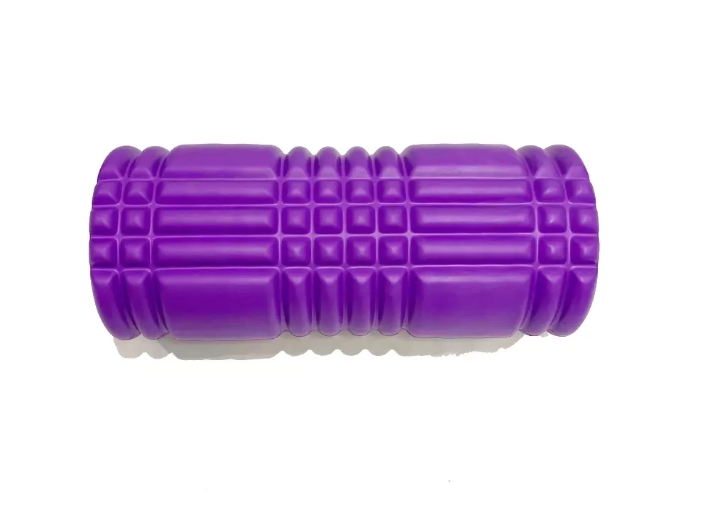 Ролик массажный для йоги Coneli Yoga Circular 33x14 см фиолетовый