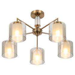 Люстра Rivoli Adelina 3166-305 5 х Е14 40 Вт модерн | Модерн