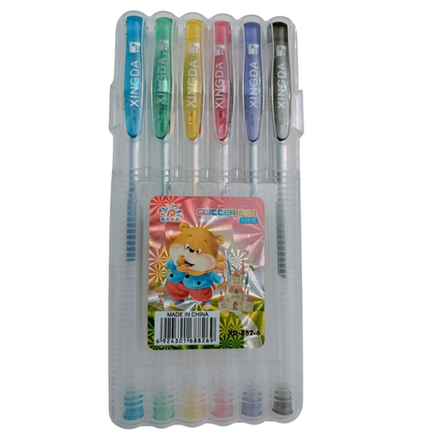 Набор  цветных ручек Xingda 6 шт