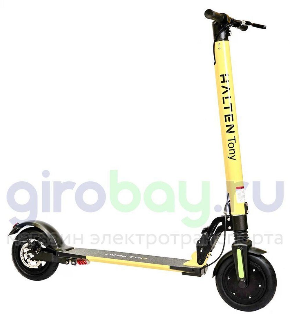Электросамокат Halten Tony v2 (Желтый) Электросамокат Halten Tony v2 (Желтый) фото №1