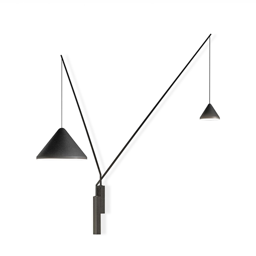 Wall design lamp  North 5635 11 /15 by Vibia (2 lampshade )