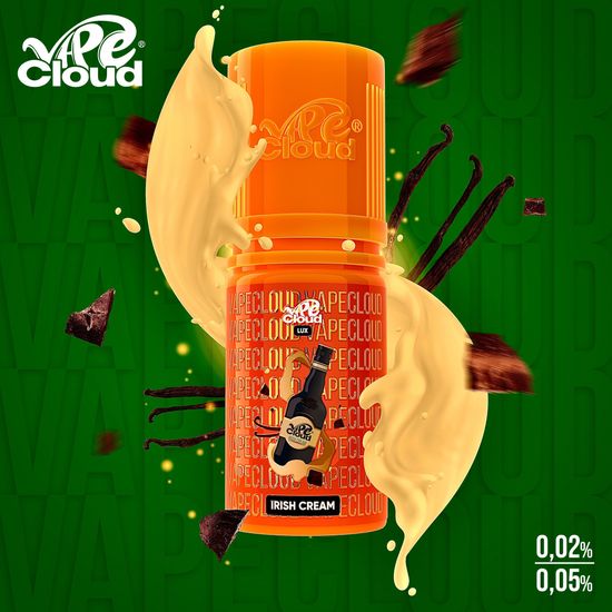 VAPE CLOUD LUX Irish Cream - Ирландский крем со льдом 0.02 %