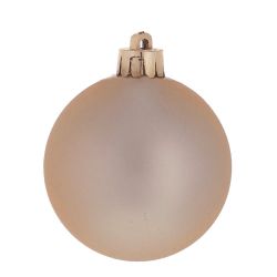GAEM Набор из 6шт Украшение новогоднее Шар "Золотистый жемчуг", D6 см, L12 W6 H17,5 см