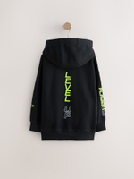 Толстовка с капюшоном для мальчика Next E43-856, Черный