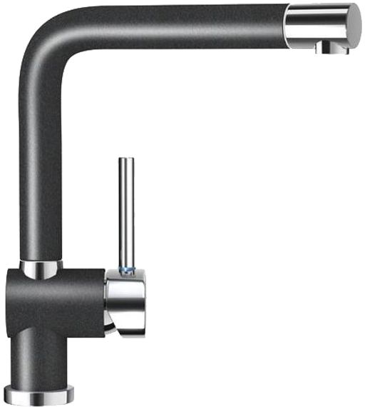 Смеситель Schock Piega, Cristadur хром/магма