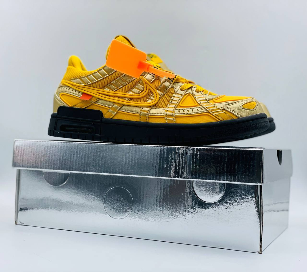 Кроссовки OFF WHITE NIKE AUBBER DUNK CU6015-001 (CU6015) Yellow